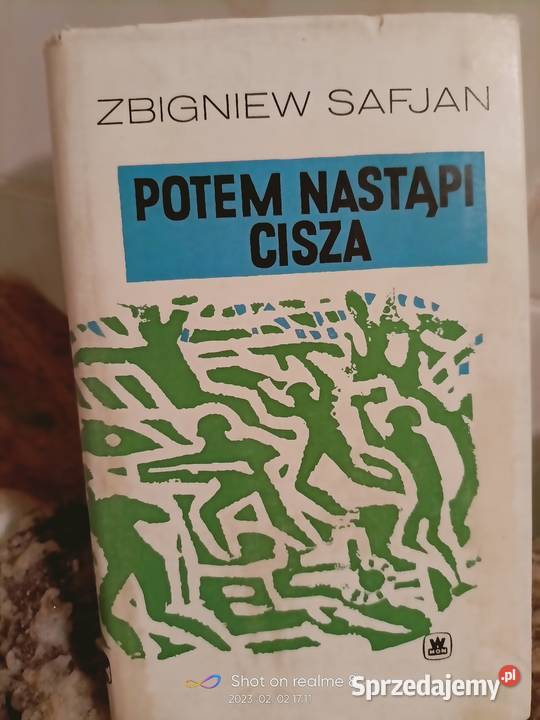 Safian książki Potem nastąpi cisza unikat okazy Warszawa