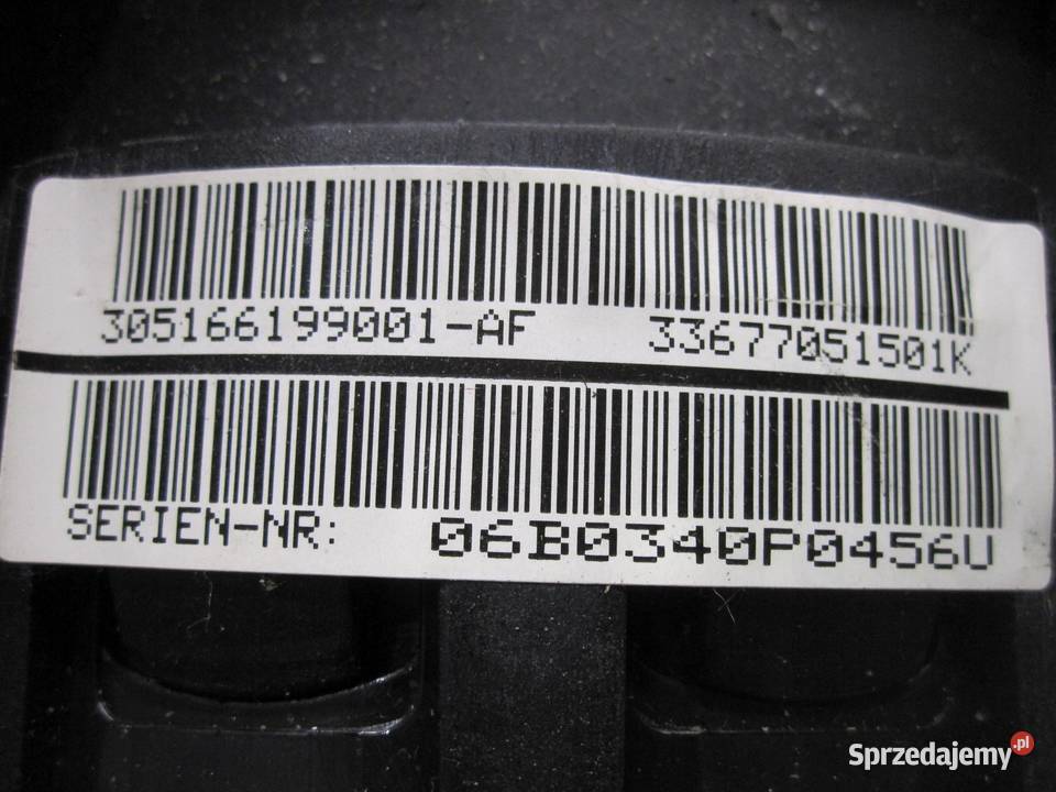 BMW E91 06r AIRBAG poduszka kierowcy 3051642 osobowe