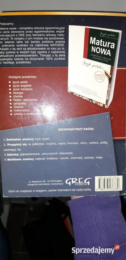 matura geografia greg książki szkolne podręcznik mazowieckie Warszawa