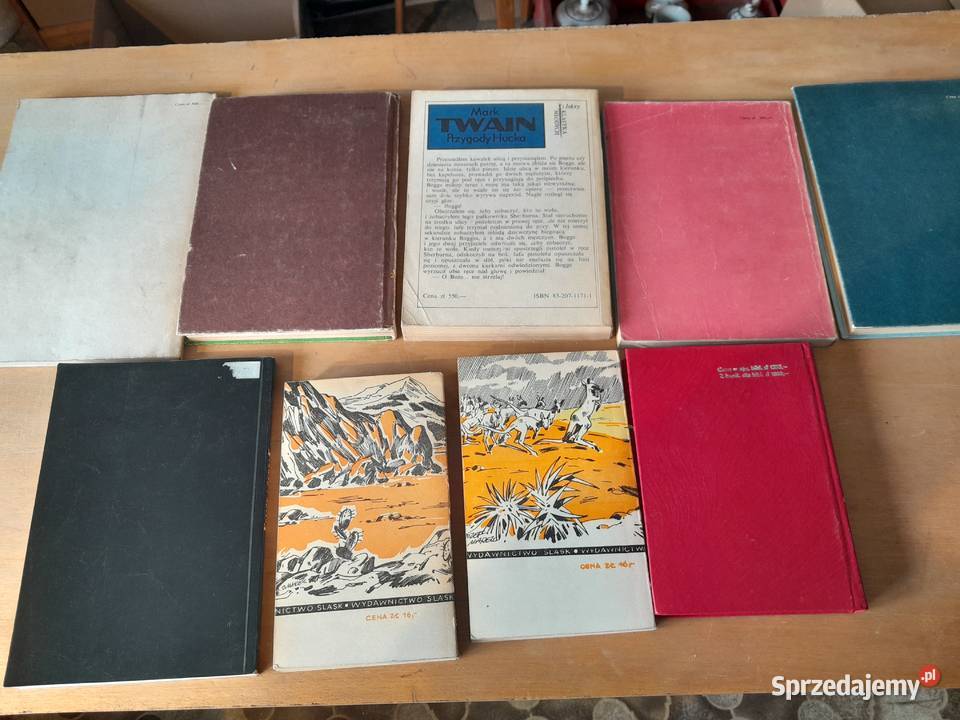 Zestaw książek 9 Alfred Szklarski Przygody Tomka Dąbrowa Górnicza