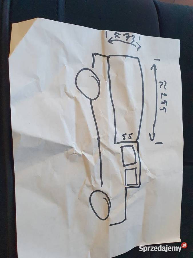 F350 Ford 75B Rolling Chassis 1992 dually 5000kg Wrocław sprzedam