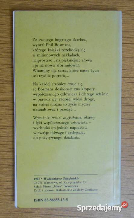 Phil Bosmans Miłość sprawia codzinnie cuda Parczew