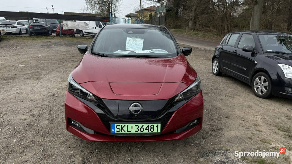 Nissan Leaf 62kwh Tekna wersja kamery 360 skóry garażowany Gdańsk