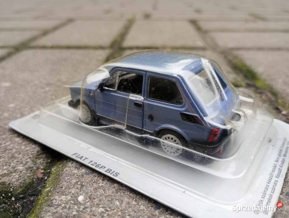 FIAT 126P BIS kultowe auta PRL kolekcja 143 Modelarstwo Warszawa