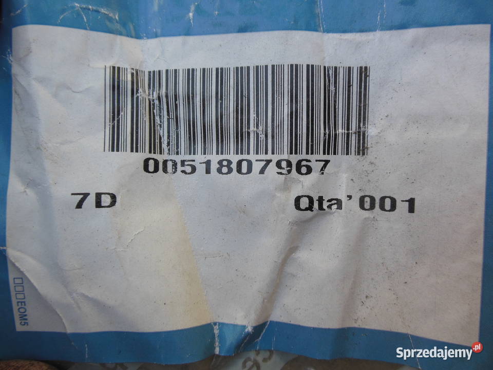 Przewód paliwowy FIAT PANDA 13JTD ORYG 51807967 Kozy sprzedam