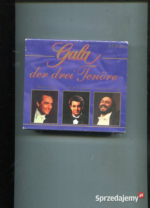 Gala der drei Tenore Carreras DomingoPavarotti CD Szczecin