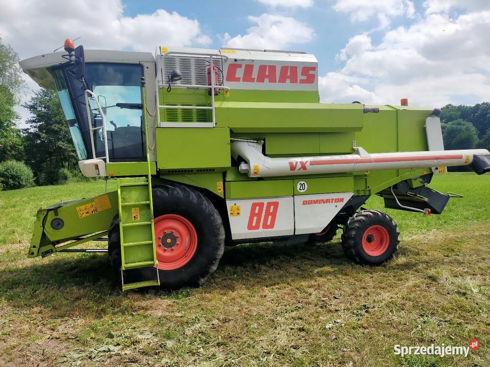CLAAS Dominator 88VX Biała