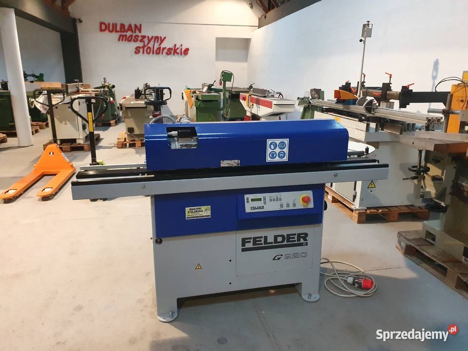 Okleiniarka FELDER G 220 automat nowy model sprzedam