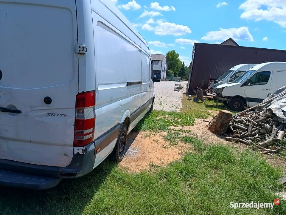 Sprinter 906 blaszak bez silnika i skrzyni