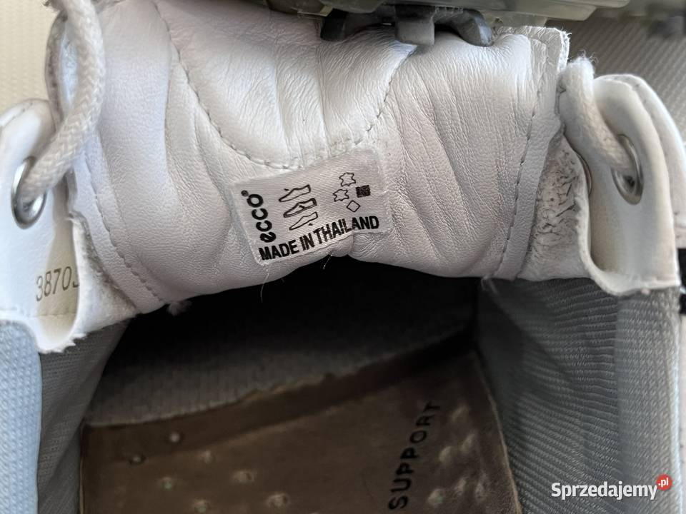 Damskie skórzane buty do golfa z GoreTex Ecco Jastrzębie-Zdrój