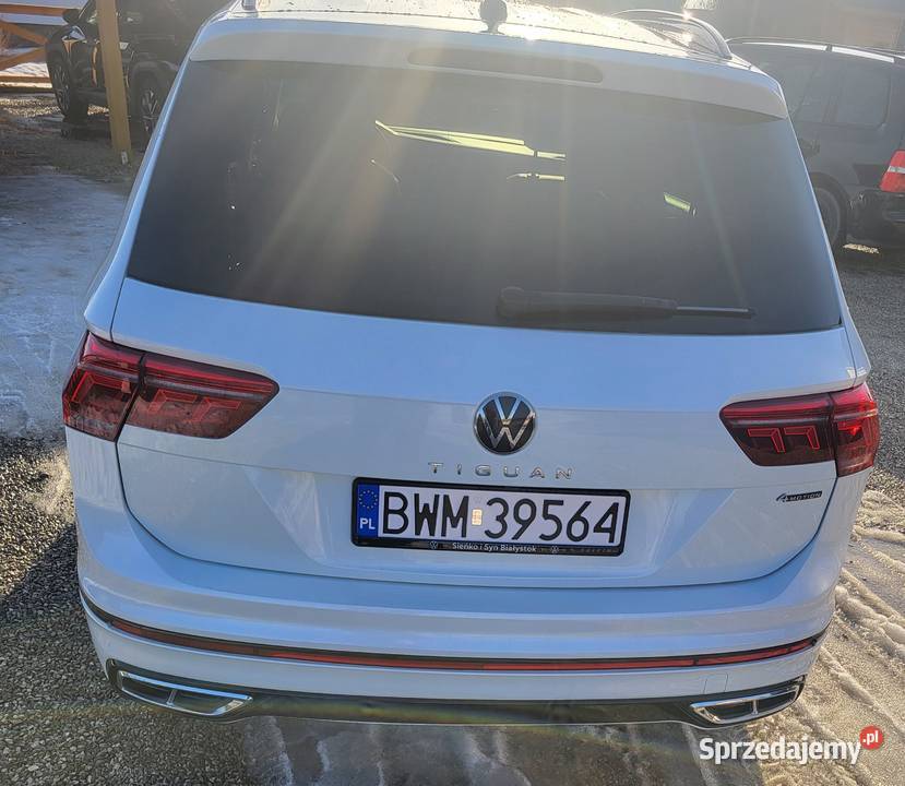 Volkswagen Tiguan 2023r nieuszkodzony podlaskie Wysokie Mazowieckie