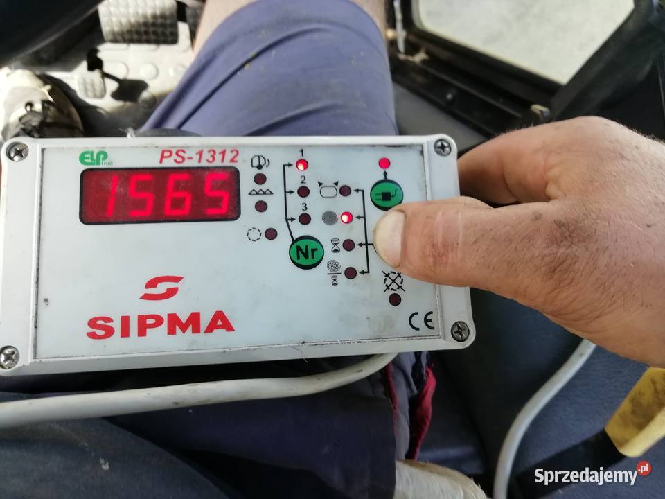 Prasa zwijająca Sipma 1312 power cut nieuszkodzony Rolujące (belujące) lubelskie Horyszów-Kolonia