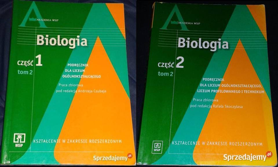 Biologia Część 1 Podręcznik Tom 2 Andrzej Czubaj Chełm