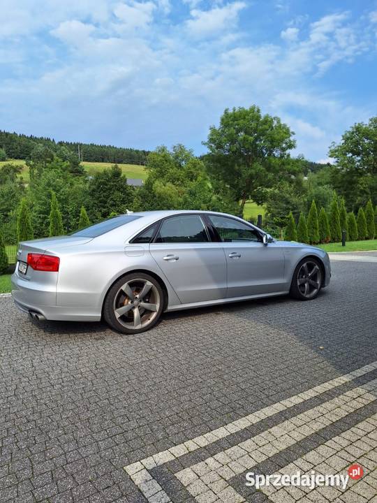 Audi S8 Audi S8D4V8T 520 zadbany serwisowany ASO ogranicznik prędkości Nowy Sącz