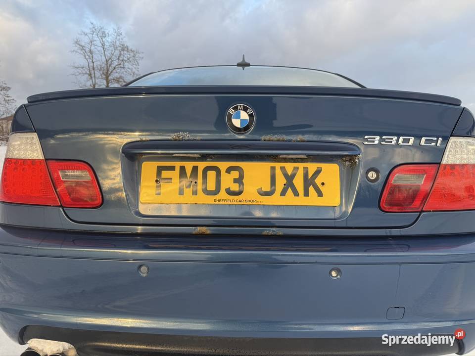 330Ci E46 Anglik M pakiet zew i wew sprawna do ESP