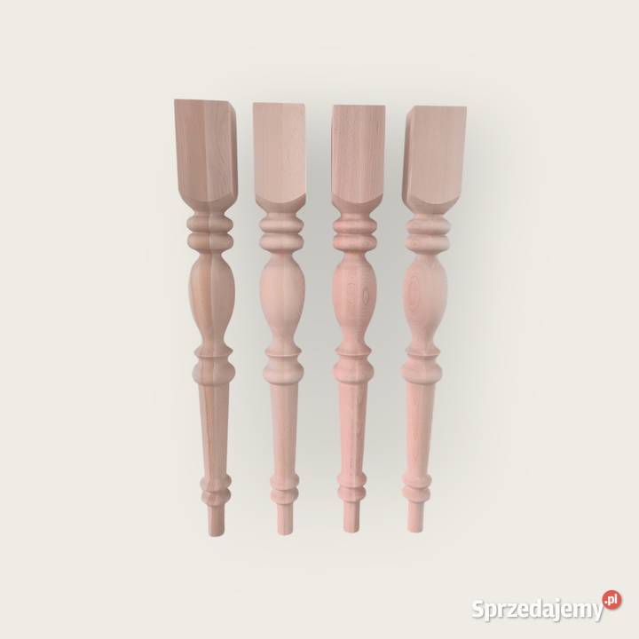 noga stołowa nogi buk bukowe toczone 75 stół Bolesławiec