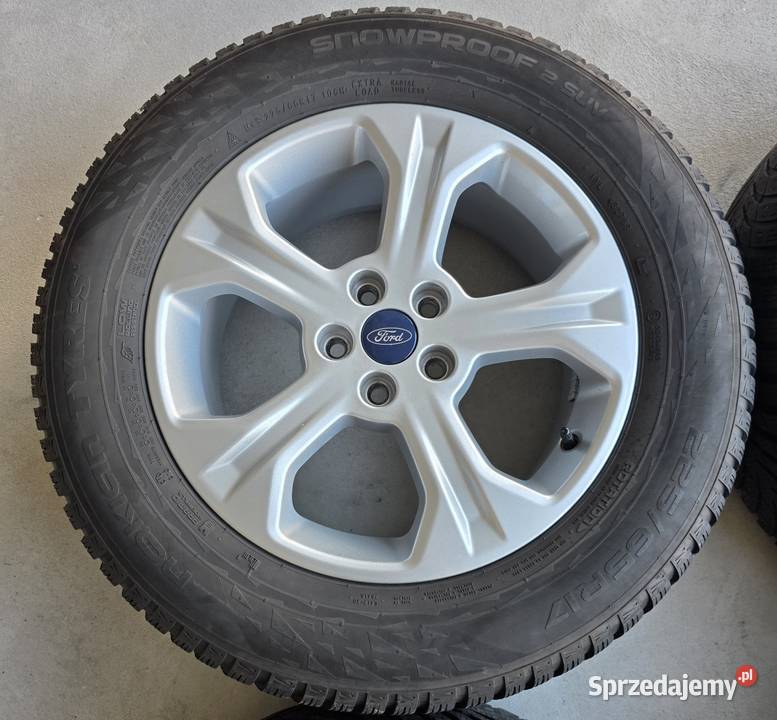 Alufelgi Koła Zimowe Ford 17 z czujnikami sprzedam