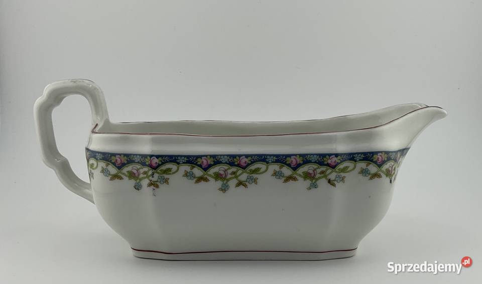 Antyk 100 lat Porcelanowa sosjerka OEPIAG DF Kraków