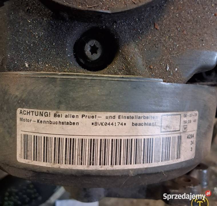 Silnik Vw Sharan 2009r 19 tdi części Czarna Woda