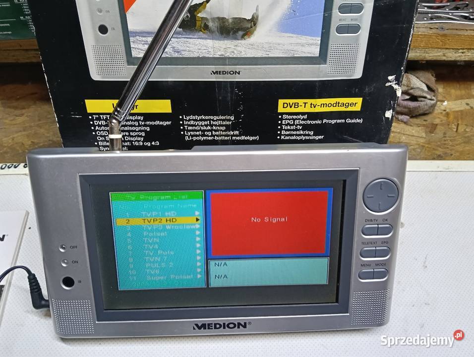Przenośny telewizor Medion MD30108 Drążdżewo Nowe