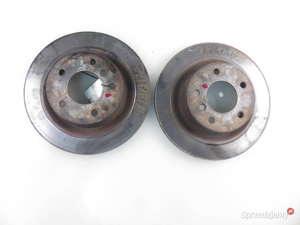 TARCZA HAMULCOWA TYŁ BMW 1 E87 120 d 177 N47 D20 Układ hamulcowy