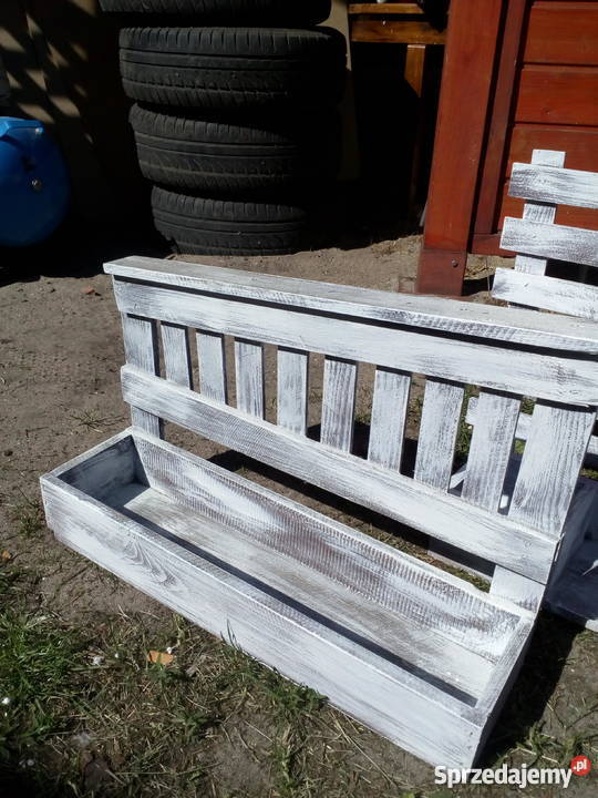 Donica drewnianaBalkon taras ogród opolskie