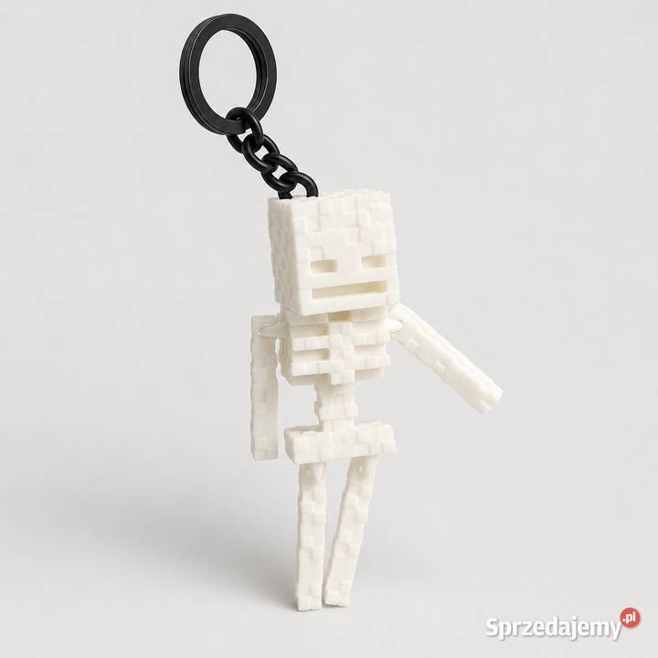 Brelok szkielet MC 3D ruchomy FLEXI pixelowy Sieradz sprzedam
