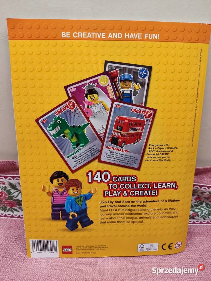 Lego Collectors album Create the Word opolskie Głuchołazy