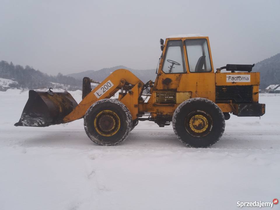 Fadroma Ł200 4x4 stan w 100 sprawna Koparko ładowarki