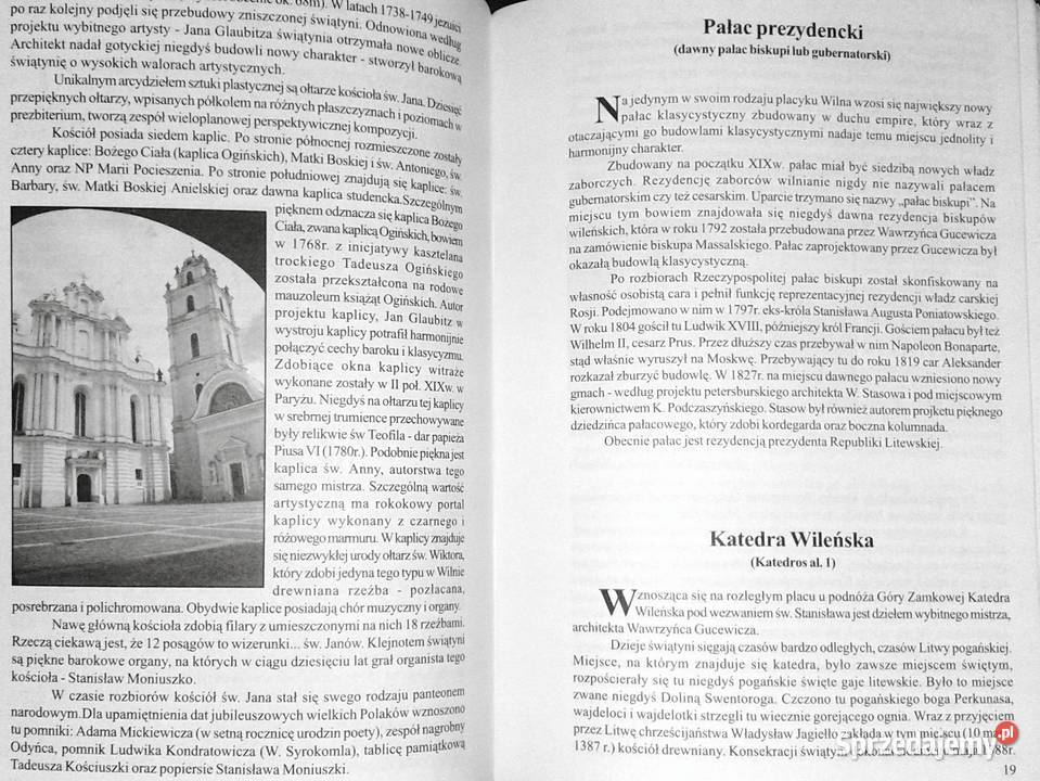 Wilno Traki Kowno przewodnik turystyczny Aneta Książki i Podręczniki lubelskie Chełm