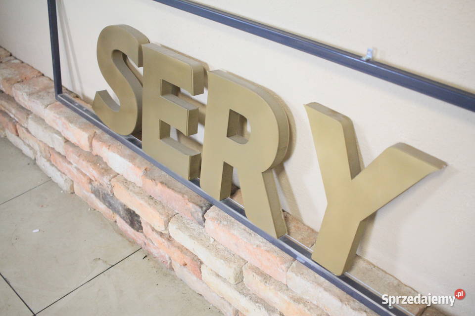 Napis SERY sklep gastronomia itp Pszczyna sprzedam