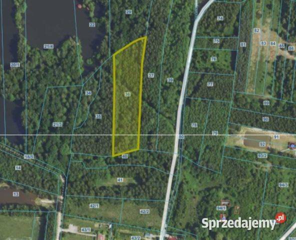 Działka inwestycyjna z MPZP 7 644 m Sprzedaż Borek Mały