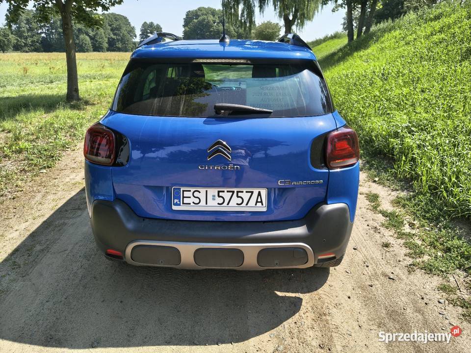 Citroen C3 aircross AUTOMAT 2021 łódzkie Zduńska Wola