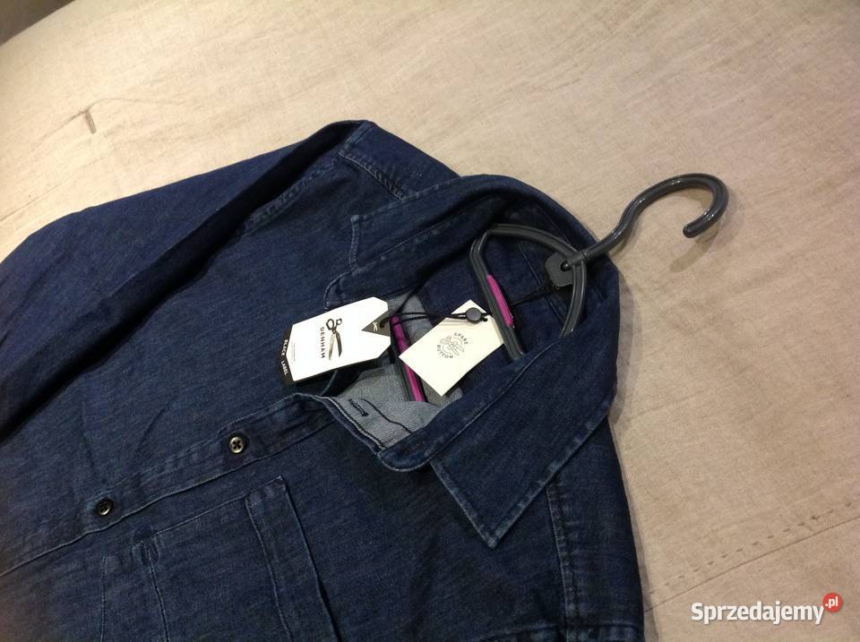 Koszula Jeans Męska DENHAM r S Nowa Nowa Sól
