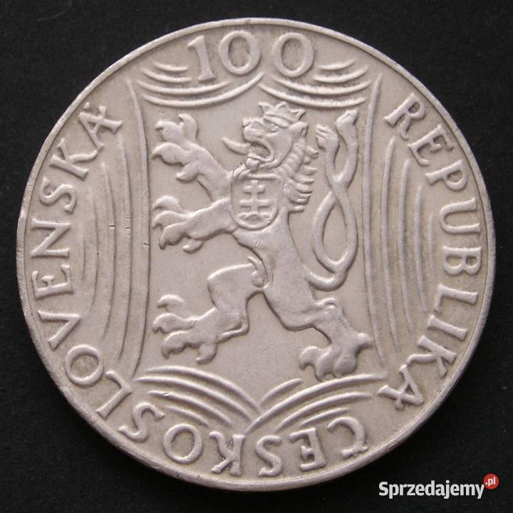 Czechosłowacja 100 koron 1949 Józef Stalin łódzkie Łódź