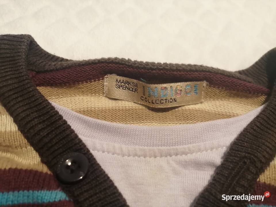 Bluzka chłopięca długi rękaw Markas Spencer 86 Czeladź sprzedam