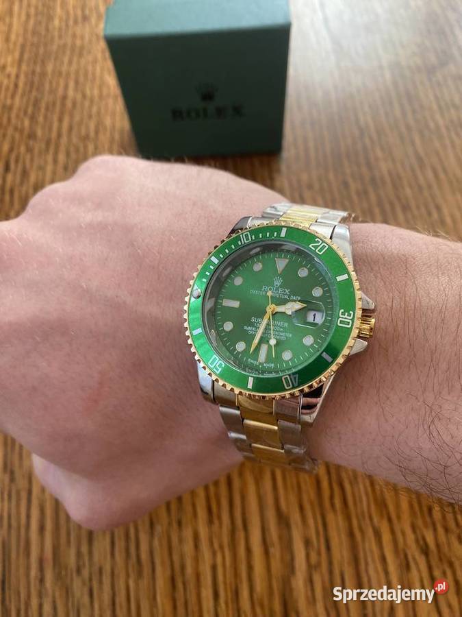 Rolex Submariner Gold Green zegarek nowy Rzeszów