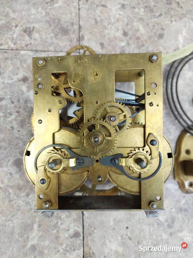 663 Mechanizm starego zegara ściennego Junghans Antyki, Sztuka, Kolekcje Tczew