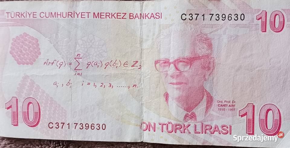 10 Lira Turcja 2009 r wielkopolskie Konin