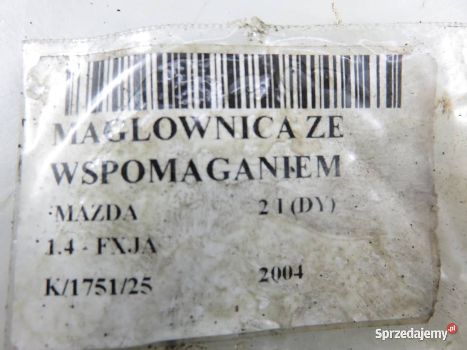 MAGLOWNICA MAZDA 2 I DY 2S6C3550KD małopolskie