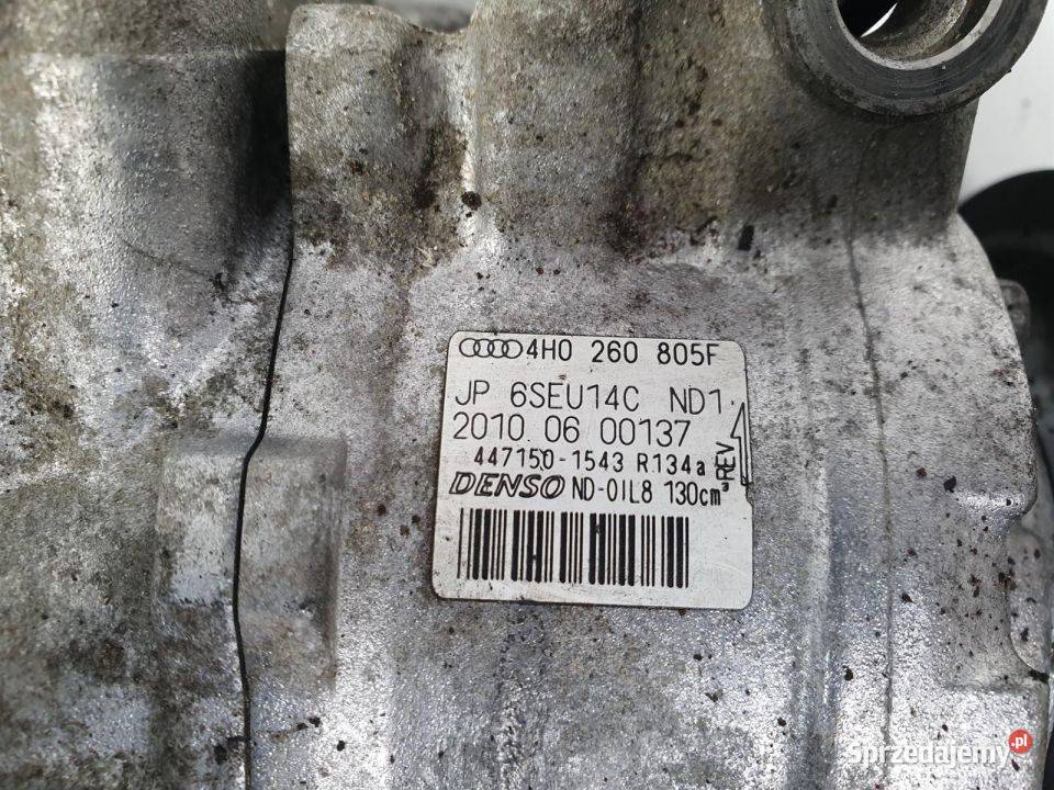 SPRĘŻARKA KLIMATYZACJI AUDI A8 D4 PRZED LIFT Lipno sprzedam