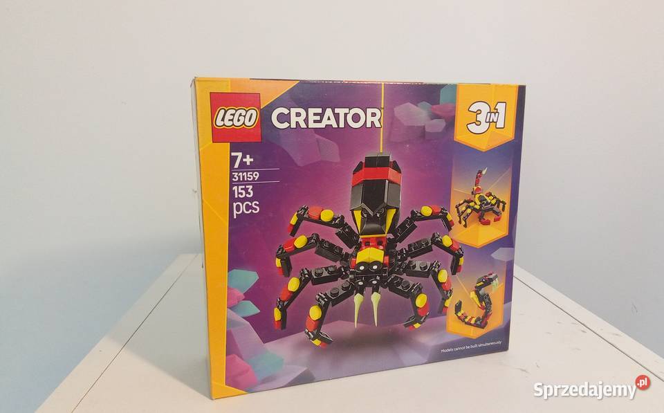 LEGO Creator 3w1 31159 Straszny pająk który Kraków