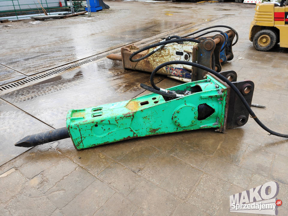 Młot hydrauliczny Montabert 1200 do koparki Nowy