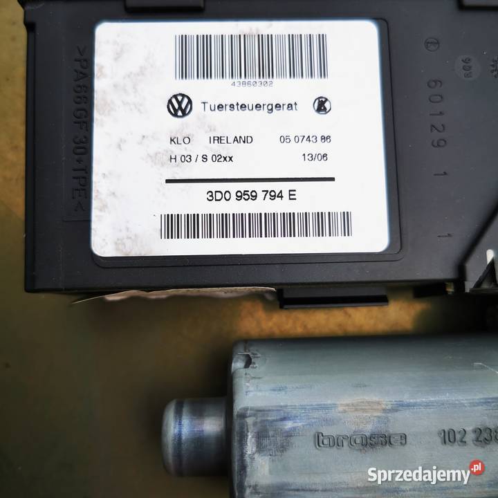 Silniczek szyb VW Touareg 3D0959792E 3D0959793E Jaworzno