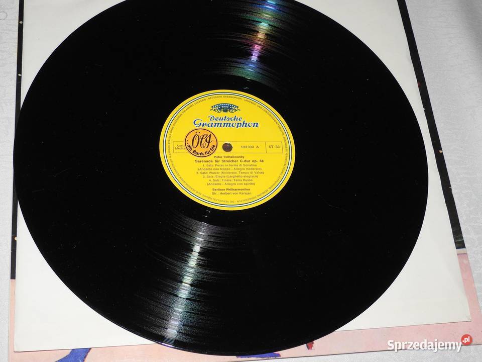 Czajkowski Karajan Berlin Philharmonic Serenade Płyty i kasety Przemyśl