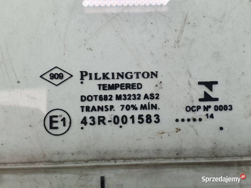 SZYBA TYŁ RENAULT MASTER III Lipno