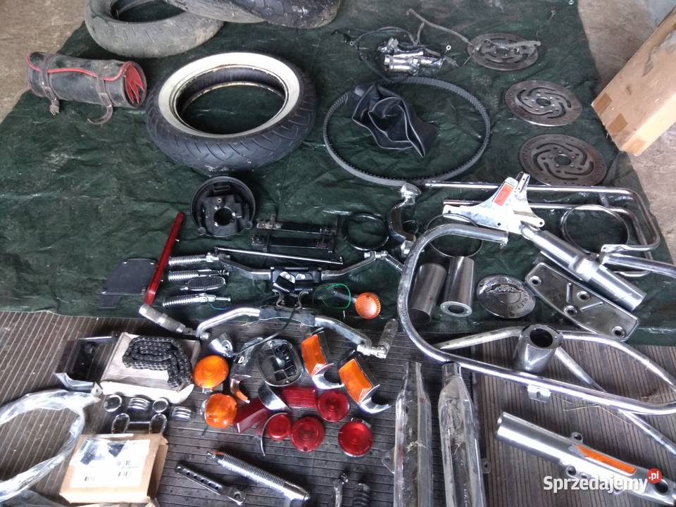 Harley Davidson części wyprzedaż garażowa Lublin