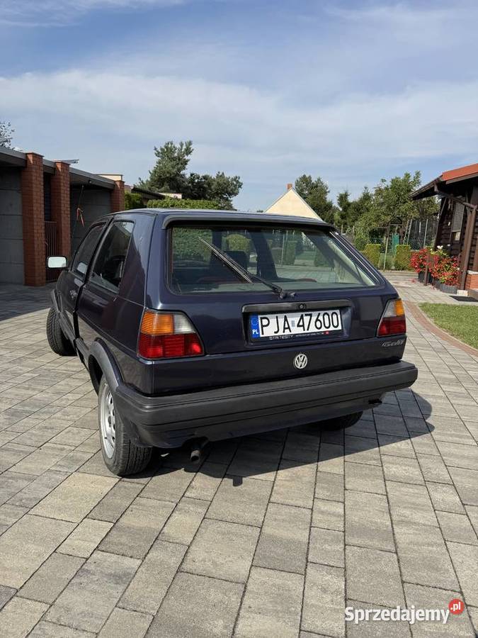 Volkswagen Golf II Manhattan Rok produkcji 1989 Volkswagen Kotlin