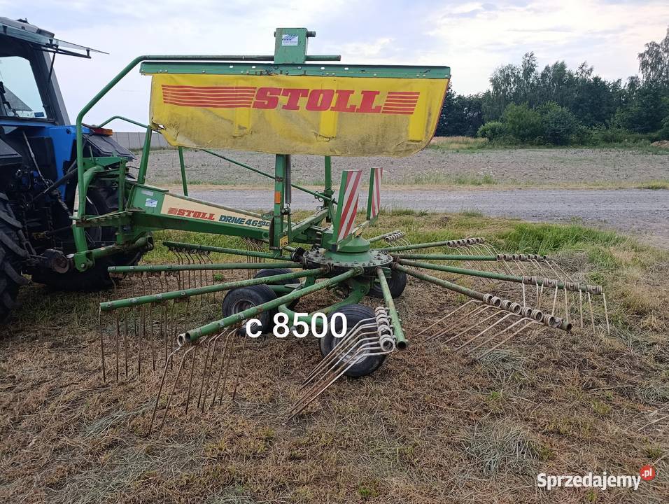 Zgrabiarka fahr stoll Przewracarka Deutz nieuszkodzony Rawica Stara