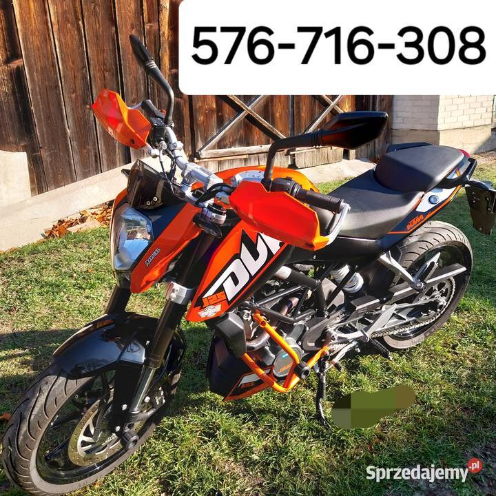 KTM duke 125 ABS Motocykle, skutery, quady Huta Podgórna